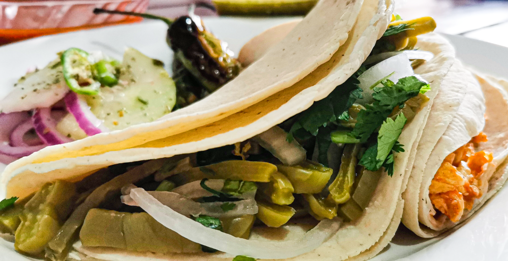 Tacos de guisado para eventos